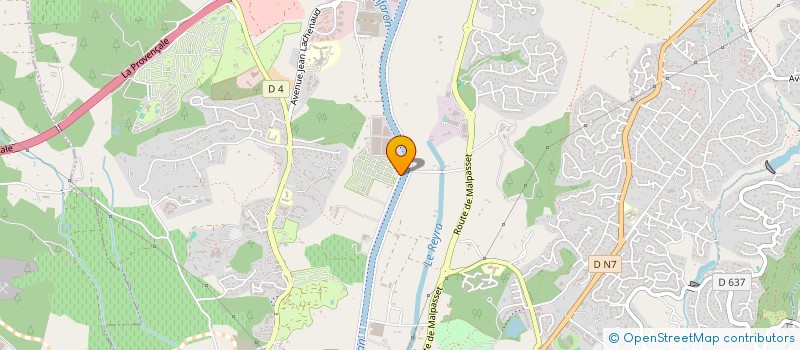 localisation de l'entreprise SIBLU VILLAGE FO 62 à FREJUS