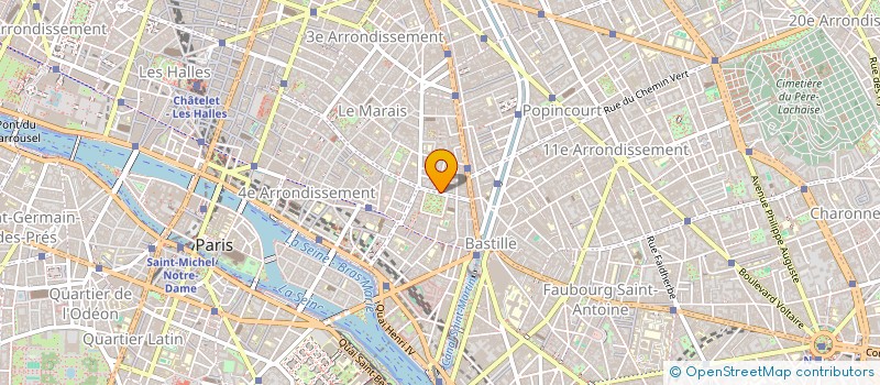 localisation de l'entreprise SIBMAN  PARIS