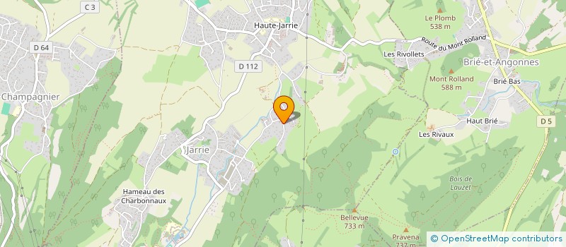 localisation de l'entreprise SIBO CONSEIL  JARRIE