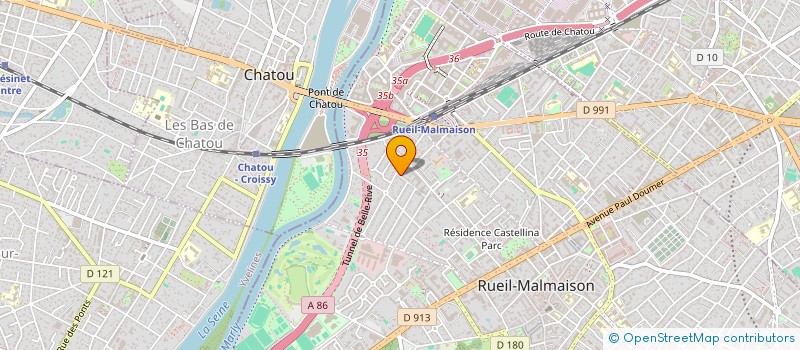 localisation de l'entreprise SIBOC à RUEIL-MALMAISON