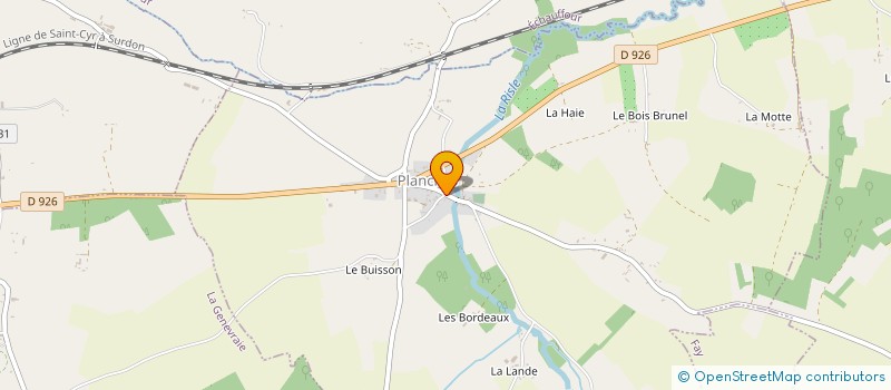 localisation de l'entreprise SIBON BOIS à PLANCHES