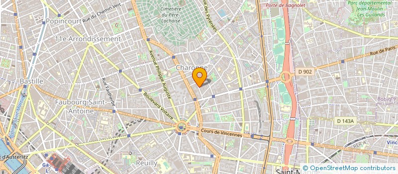 localisation de l'entreprise SIBOR FRANCE HOLDING  PARIS