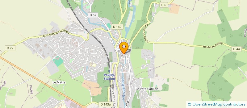 localisation de l'entreprise SIBRAH  PAVILLY