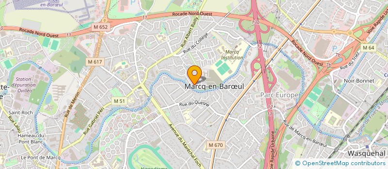 localisation de l'entreprise SIBRIAST à MARCQ-EN-BARŒUL