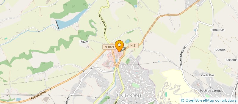 localisation de l'entreprise SIBUT à FOULAYRONNES
