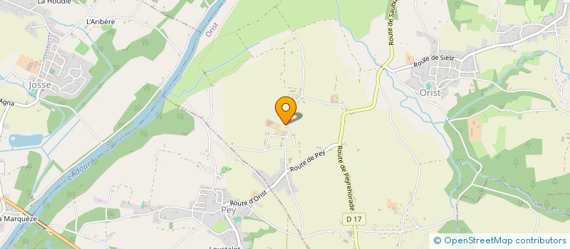 localisation de l'entreprise SIBUZATE  ORIST