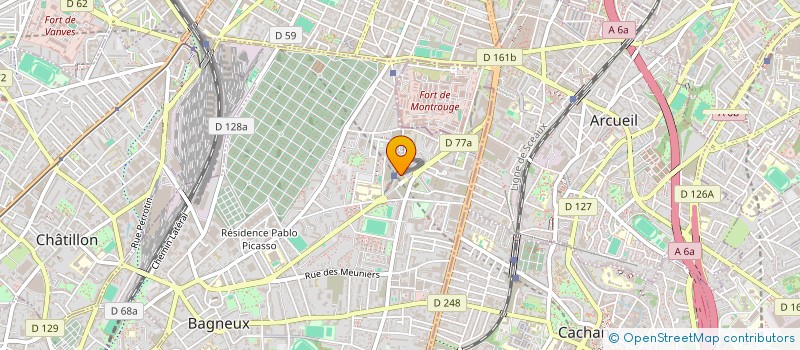 localisation de l'entreprise SIBY TRANSPORTS EXPRESS à BAGNEUX