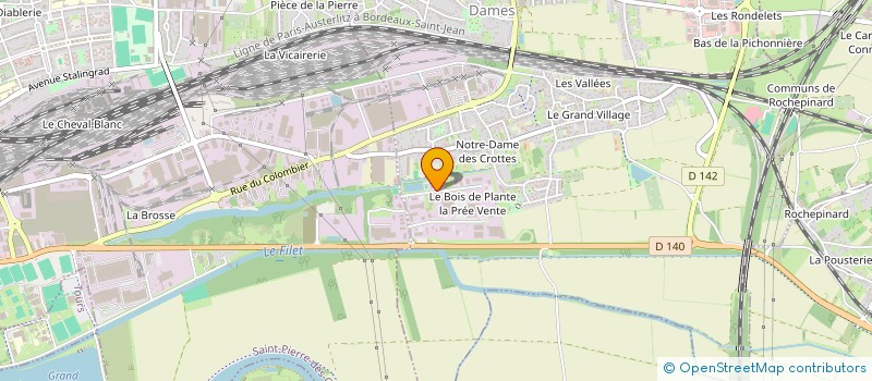 localisation de l'entreprise SIBYLLE SCI  LA VILLE-AUX-DAMES