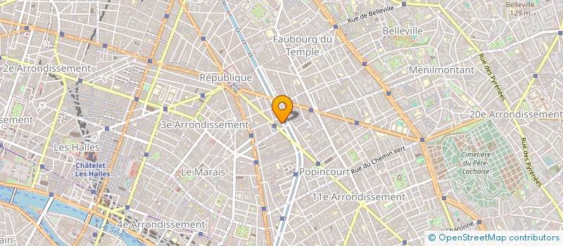 localisation de l'entreprise SIC  PARIS