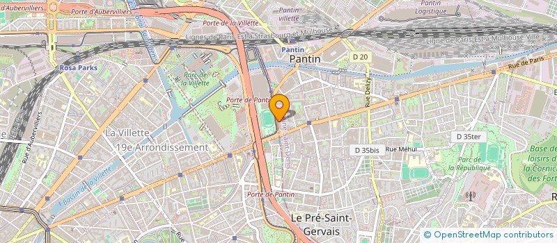 localisation de l'entreprise SIC AL-MA à PANTIN