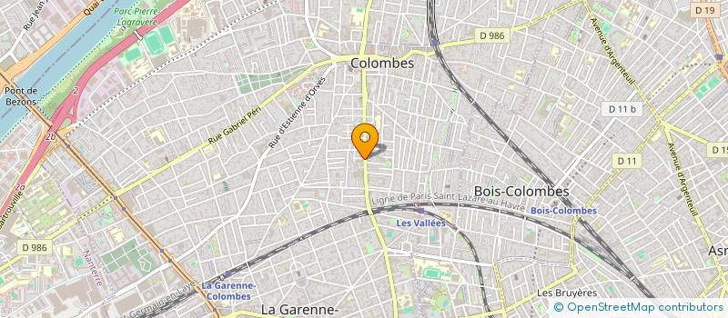 localisation de l'entreprise SIC BO à COLOMBES