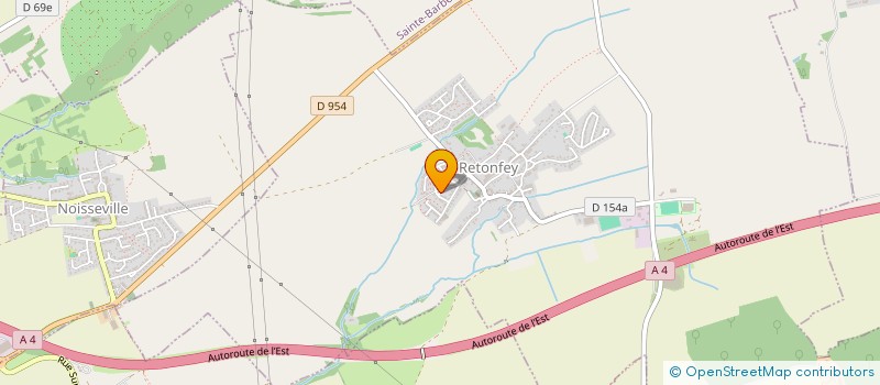 localisation de l'entreprise SIC CICA IMMOBILIER  RETONFEY