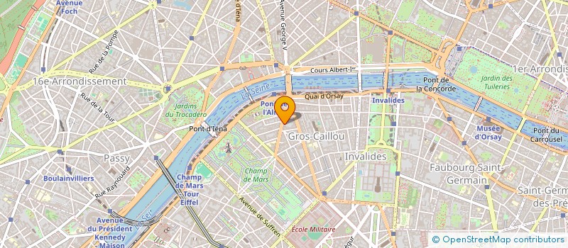 localisation de l'entreprise SIC DE LA CORDERIE SICOR  PARIS