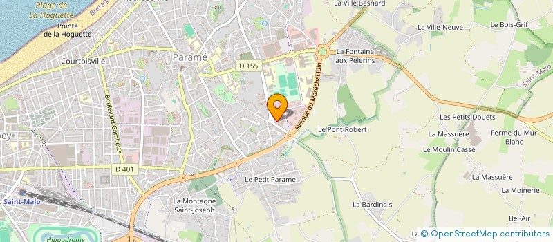 localisation de l'entreprise SIC INES  SAINT-MALO