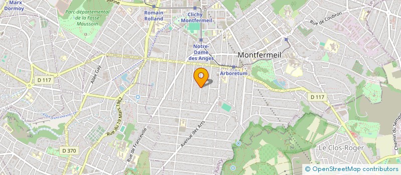 localisation de l'entreprise SIC KELLY à MONTFERMEIL