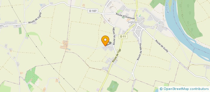 localisation de l'entreprise SIC LEFEVRE  SIGLOY