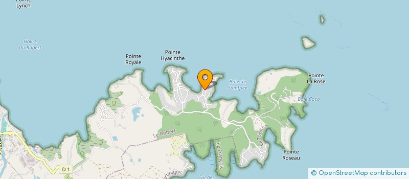 localisation de l'entreprise SIC LES HAUTS DE BEAUSEJOURS DEUX  LE ROBERT