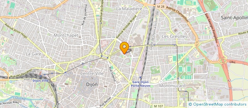 localisation de l'entreprise SIC MISS à DIJON
