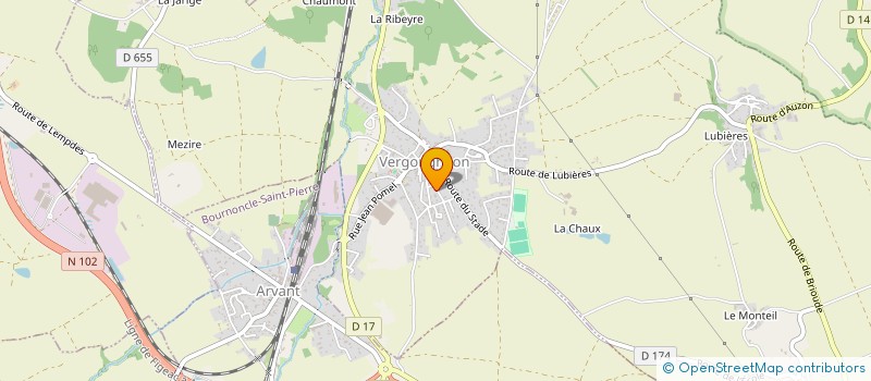 localisation de l'entreprise SIC PARVIS MAGNA  LORLANGES