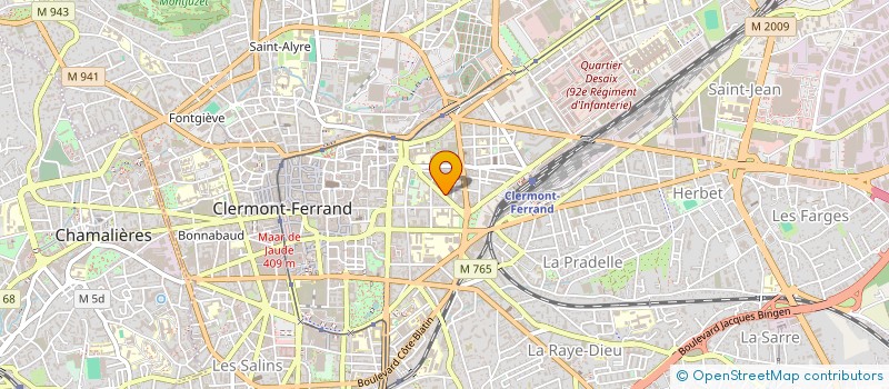 localisation de l'entreprise SIC POINT  CLERMONT-FERRAND