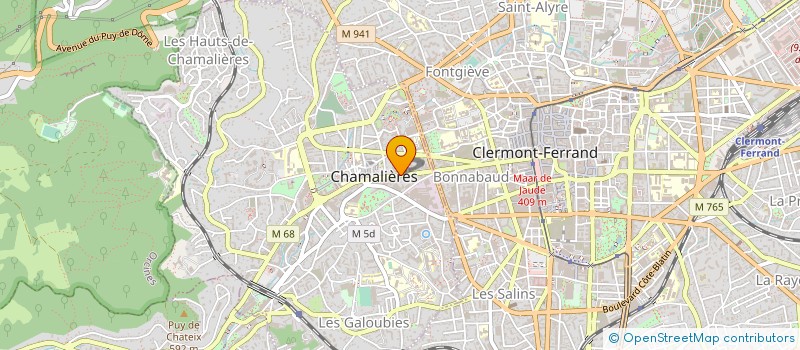 localisation de l'entreprise SIC TENDANCES à CHAMALIERES