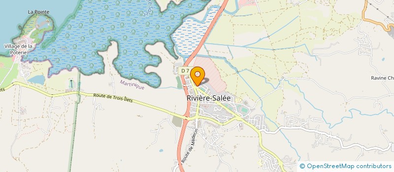 localisation de l'entreprise SICA à RIVIERE-SALEE