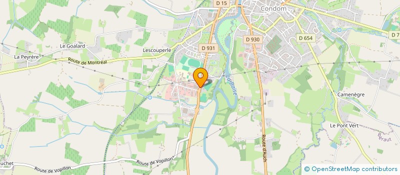 localisation de l'entreprise SICA BALISCA DITE YURA à CONDOM