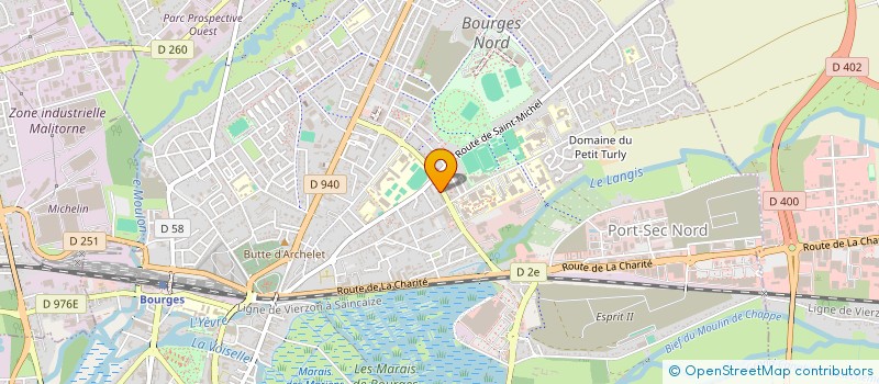 localisation de l'entreprise SICA CENTRE GRAINS à BOURGES