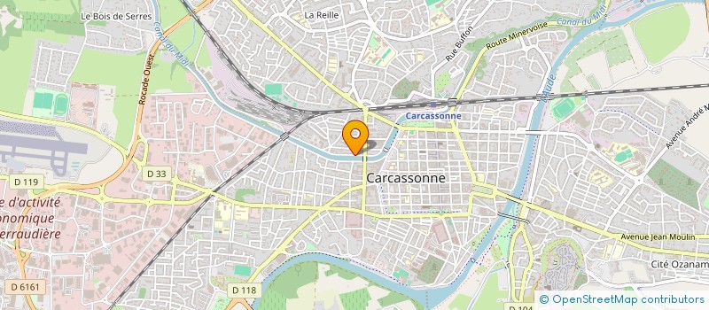 localisation de l'entreprise SICA CITE DE DOMAINES EN LANGUEDOC  CARCASSONNE