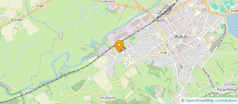 localisation de l'entreprise SICA DE L'ABATTOIR COMMUNAUTAIRE DU GRAND AUTUNOIS MORVAN à AUTUN