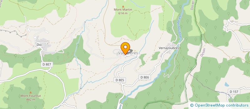 localisation de l'entreprise SICA DE LA VALLEE ROUGE ET DES GARRIGUES à DIO-ET-VALQUIERES