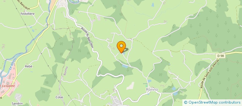 localisation de l'entreprise SICA DE TOURISME DU VAL REINS à RONNO