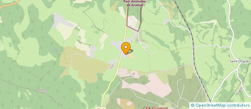 localisation de l'entreprise SICA DU CHEVAL DE SELLE DE MIDI PYRENEES à GRAMAT