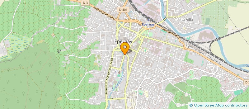 localisation de l'entreprise SICA DU PETIT LUQUIS à EPERNAY