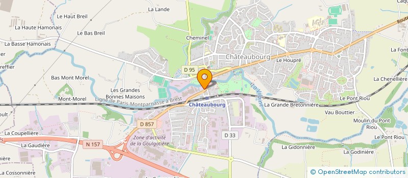 localisation de l'entreprise SICA DU PRE MONT à CHATEAUBOURG