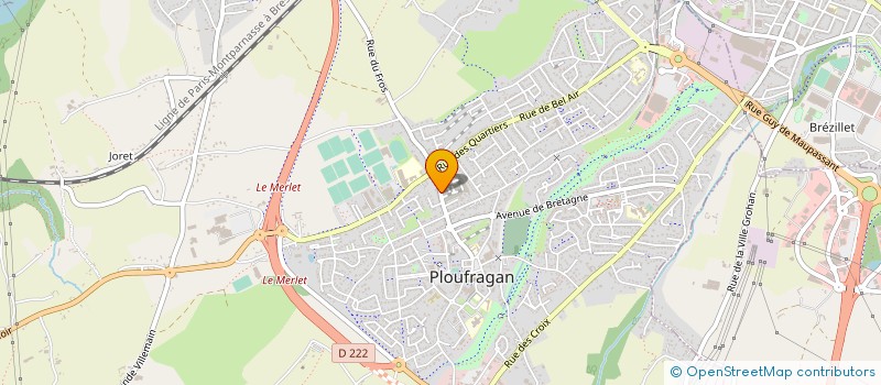 localisation de l'entreprise SICA ICEBERG DE PLOUFRAGAN à PLOUFRAGAN