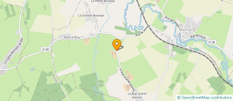 localisation de l'entreprise SICA LA TALOCHE à MARTIGNY