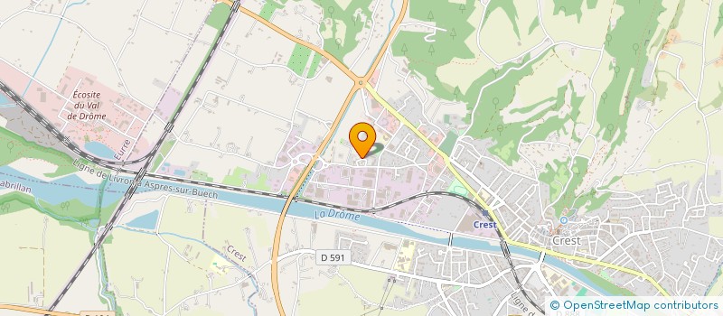 localisation de l'entreprise SICA LAPALLIANCE à VALENCE