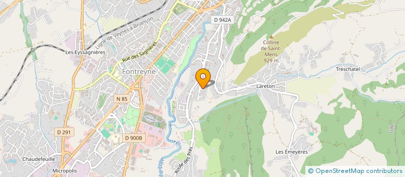 localisation de l'entreprise SICA LE MONTAGNARD DES ALPES à GAP
