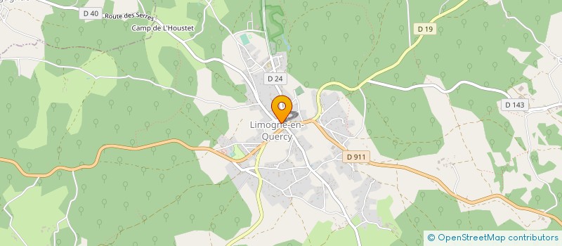 localisation de l'entreprise SICA LES FINS GOURMETS à LIMOGNE-EN-QUERCY