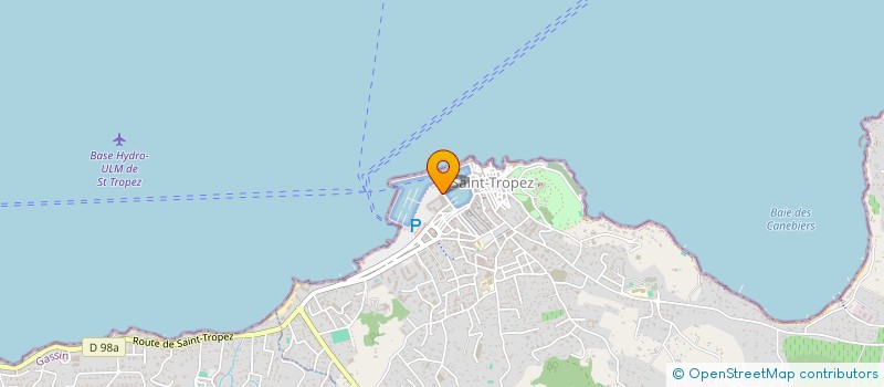 localisation de l'entreprise SICA LES VIGNOBLES DELA COTE D AZUR à SAINT-TROPEZ