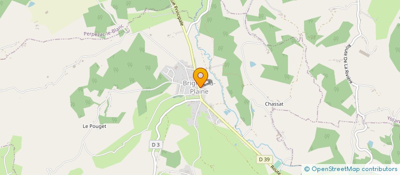 localisation de l'entreprise SICA LIMOUSIN FRUITS à SAINT-ROBERT