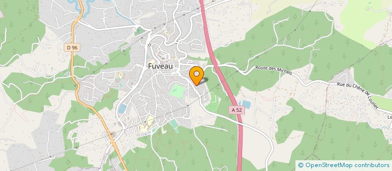 localisation de l'entreprise SICA NUCLEAIRE à FUVEAU
