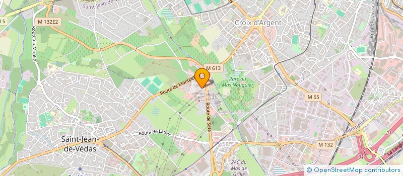 localisation de l'entreprise SICA TRANSPORTS à SAINT-JEAN-DE-VEDAS