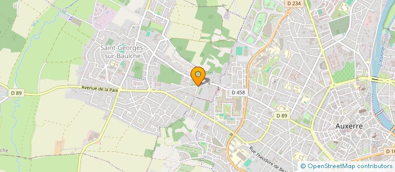 localisation de l'entreprise SICADAN  SAINT-GEORGES-SUR-BAULCHE