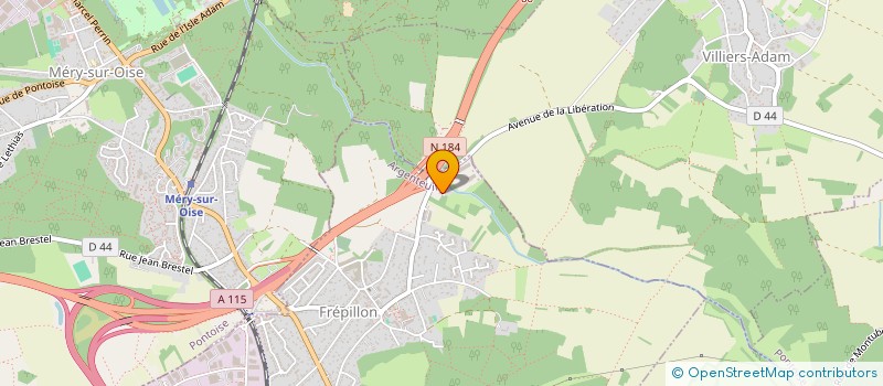 localisation de l'entreprise SICADUR à FREPILLON
