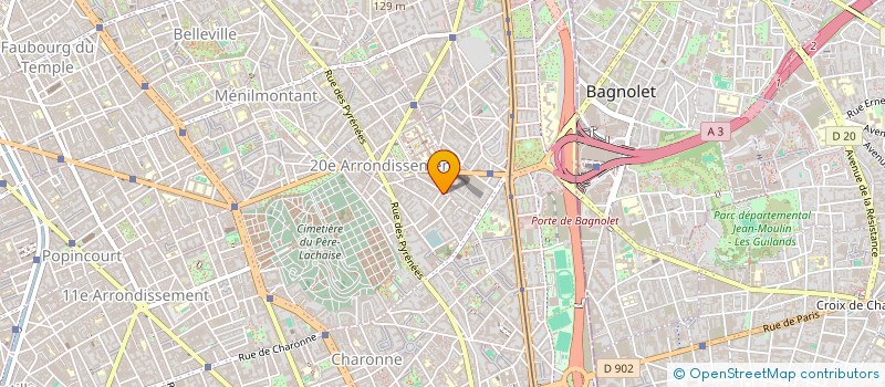 localisation de l'entreprise SICAL  PARIS