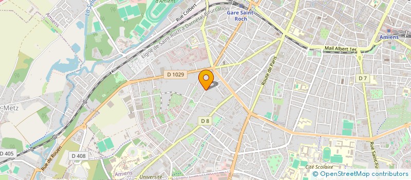 localisation de l'entreprise SICALINES à AMIENS