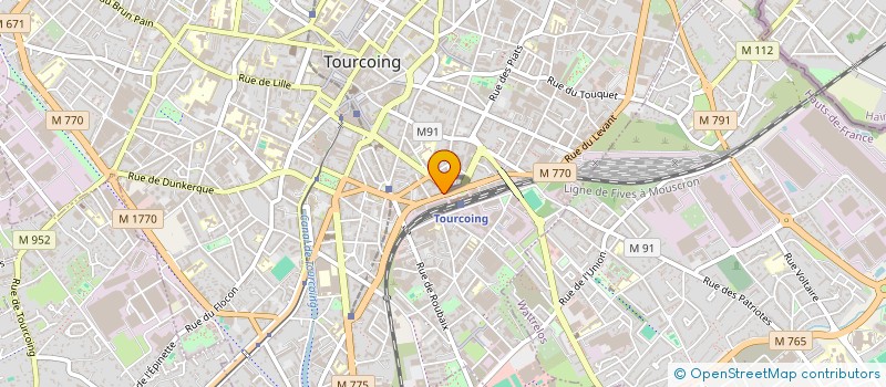 localisation de l'entreprise SICAM  TOURCOING