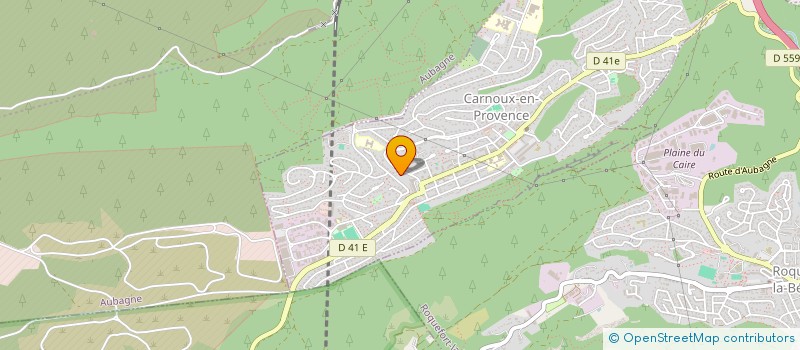 localisation de l'entreprise SICAMA à CARNOUX-EN-PROVENCE